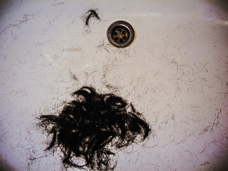 Black Hair In The SInk