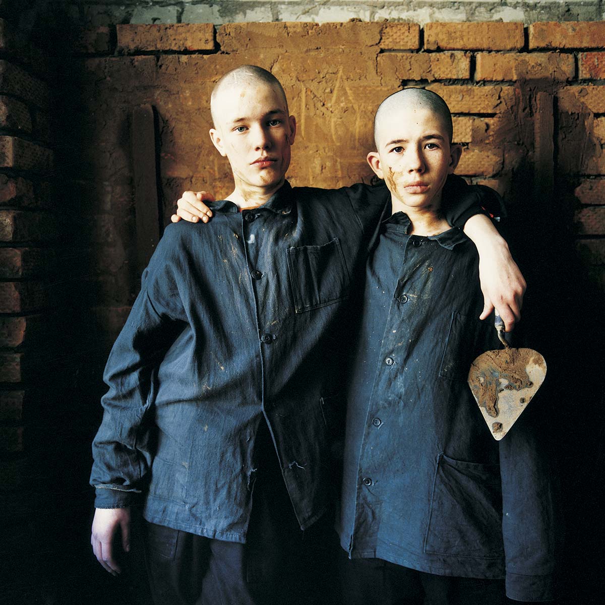 Dima And Maksim, Brick Building Class, Juvenile Prison For Boys, Russia 2009