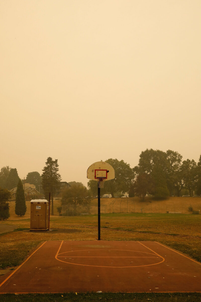 Fire Season (basketball Hoop)